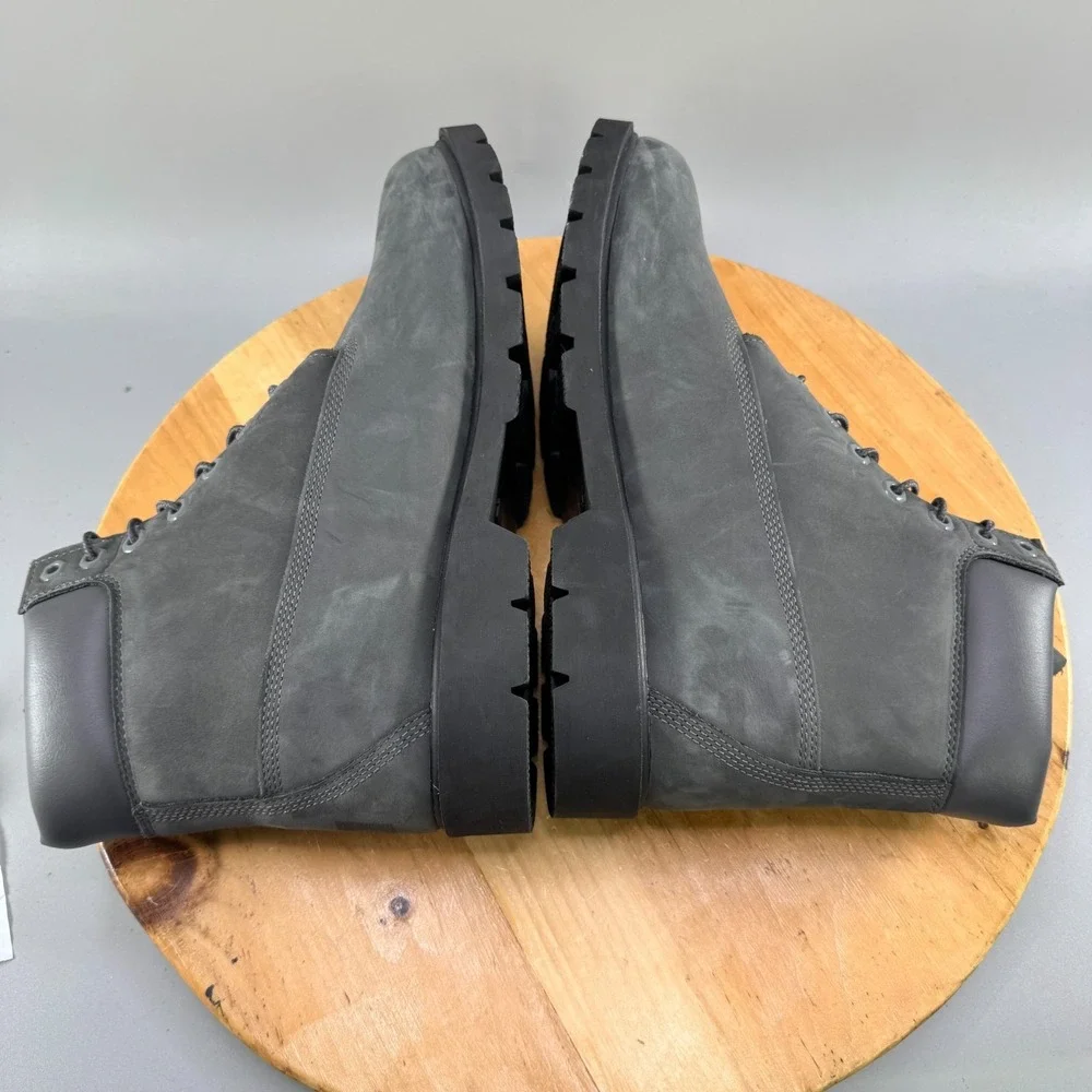 Timberland 6 Inch Classic Mens Size‎ 13 Waterproof Boots Dark Grey Primaloft NEW
